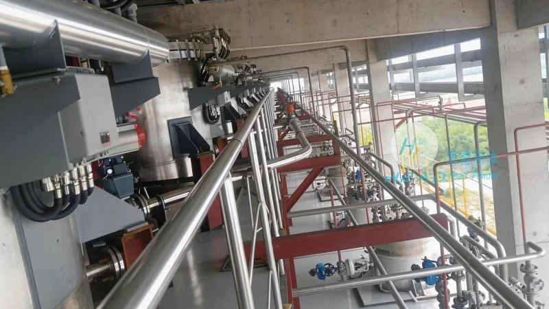 湖南衡阳麦芽糊精粉体管道密闭输送实例