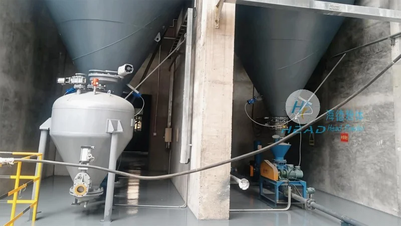 腐植酸粉末气力输送方案